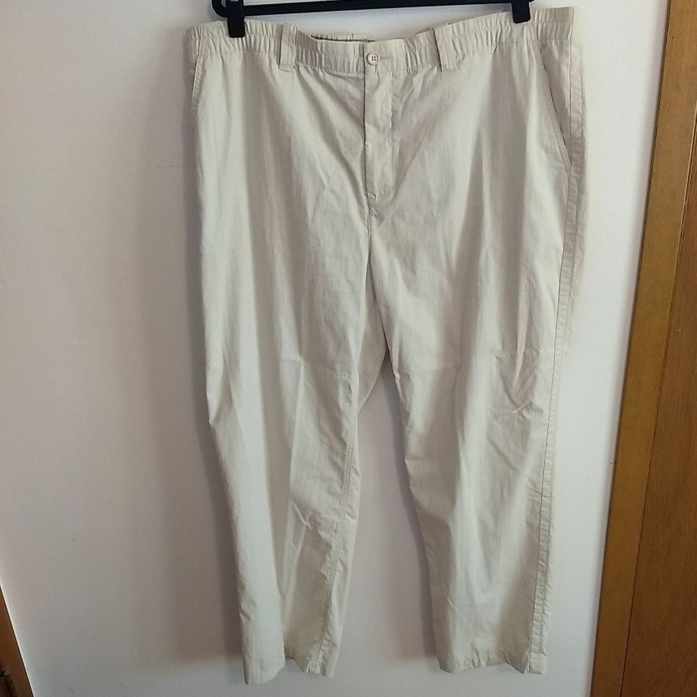 Weatherproof UPF 50+ 5 Pocket Comfort Cargo Pants Khaki / Beige / Tan  X LARGE